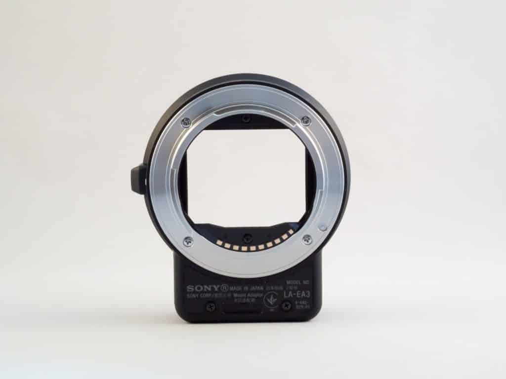 Sony LA-EA3 adapter for full frame cameras - Wim Arys