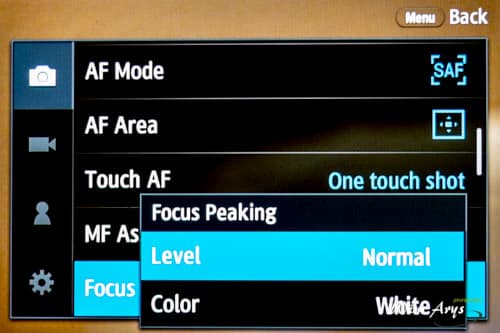 Samsung NX1 tips and settings
