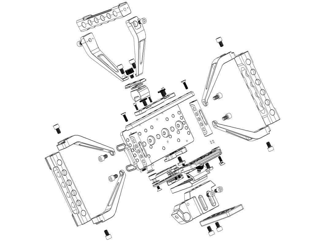 Komodo Gear Lokee adaptable grip cage