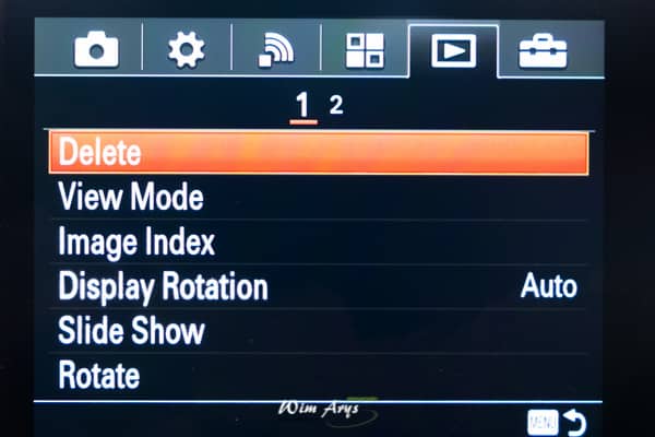 Sony DSC-RX10 II setup, tips and tricks