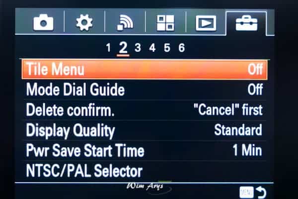 Sony DSC-RX10 II setup, tips and tricks