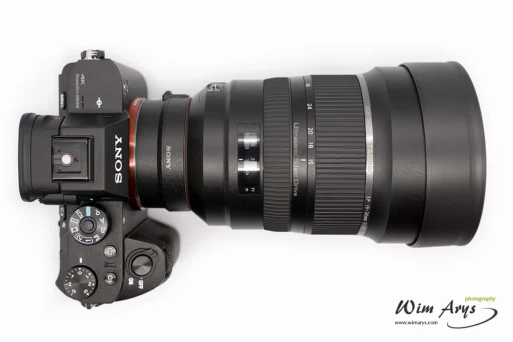 Tamron SP 15-30mm f/2.8 Di USD Lens Sony A-mount A7rII