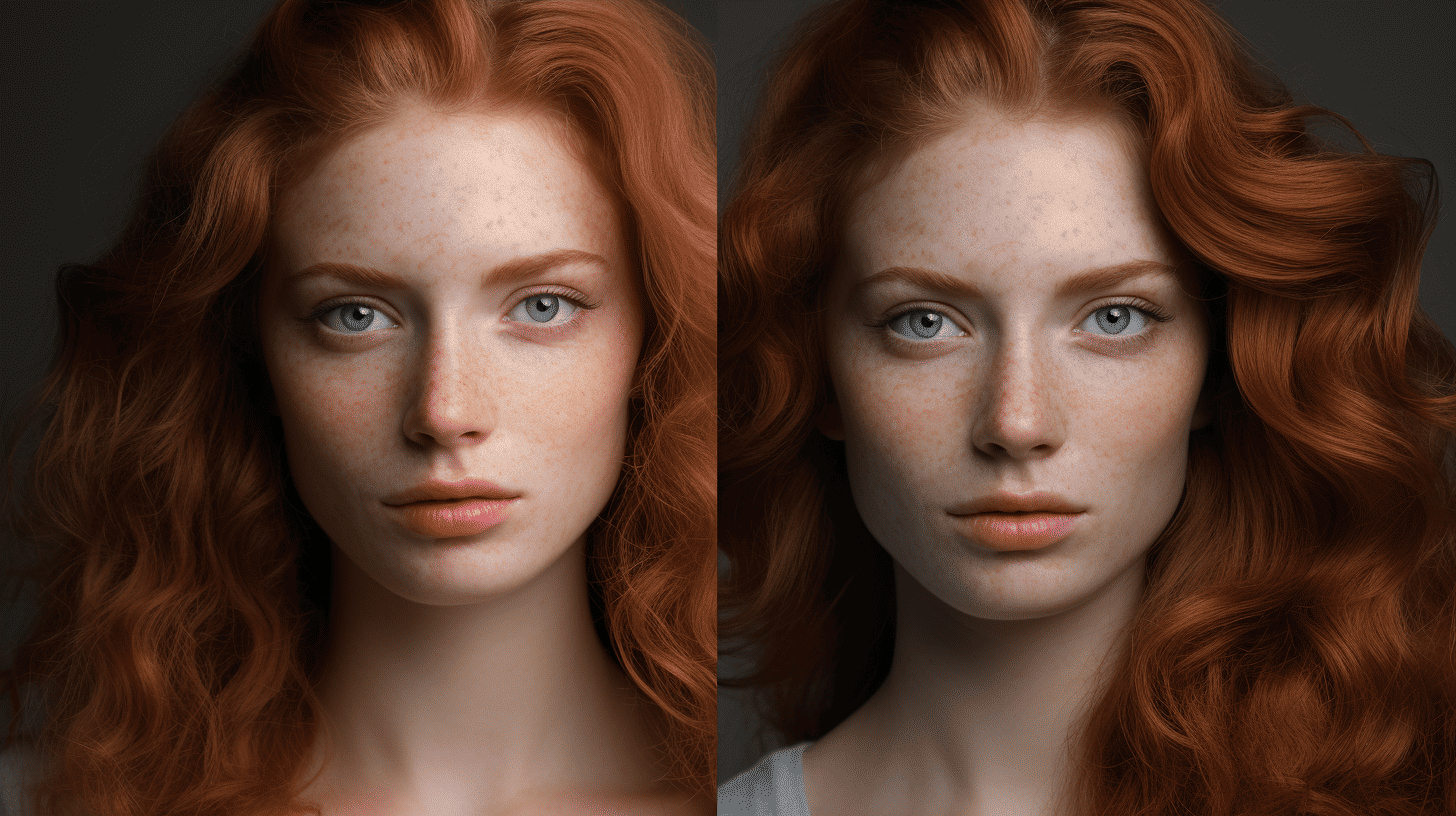 AI-Powered Portrait Retouching